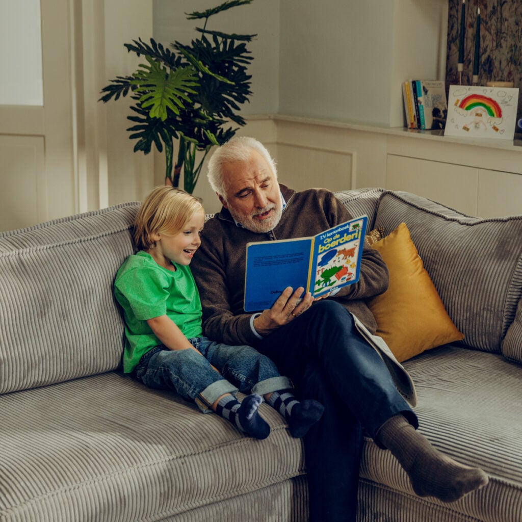 Client voorlezen zonder bril